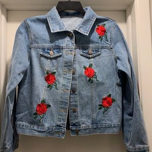 Embroidered Denim Jacket